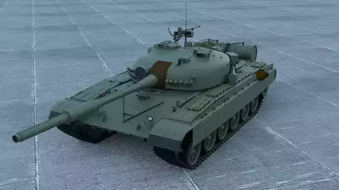 T72 Ural 3D model