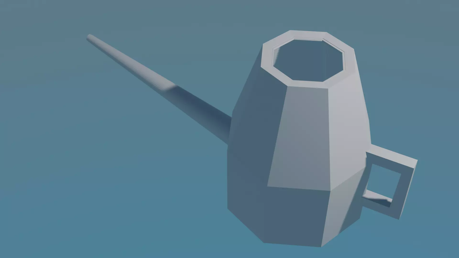 Watering can Free 3D print model