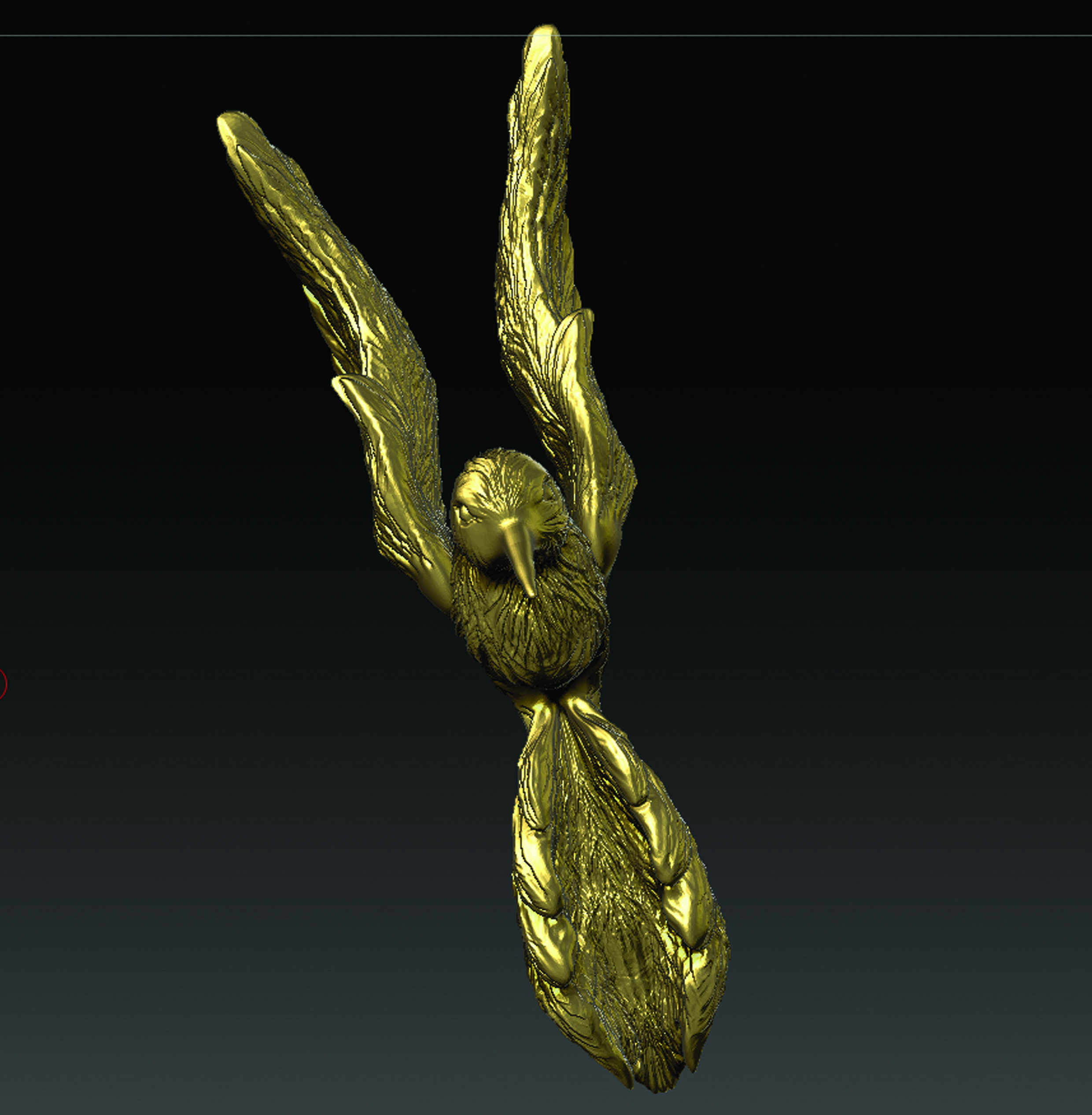 BIRD JEWELRY 3D print model_10