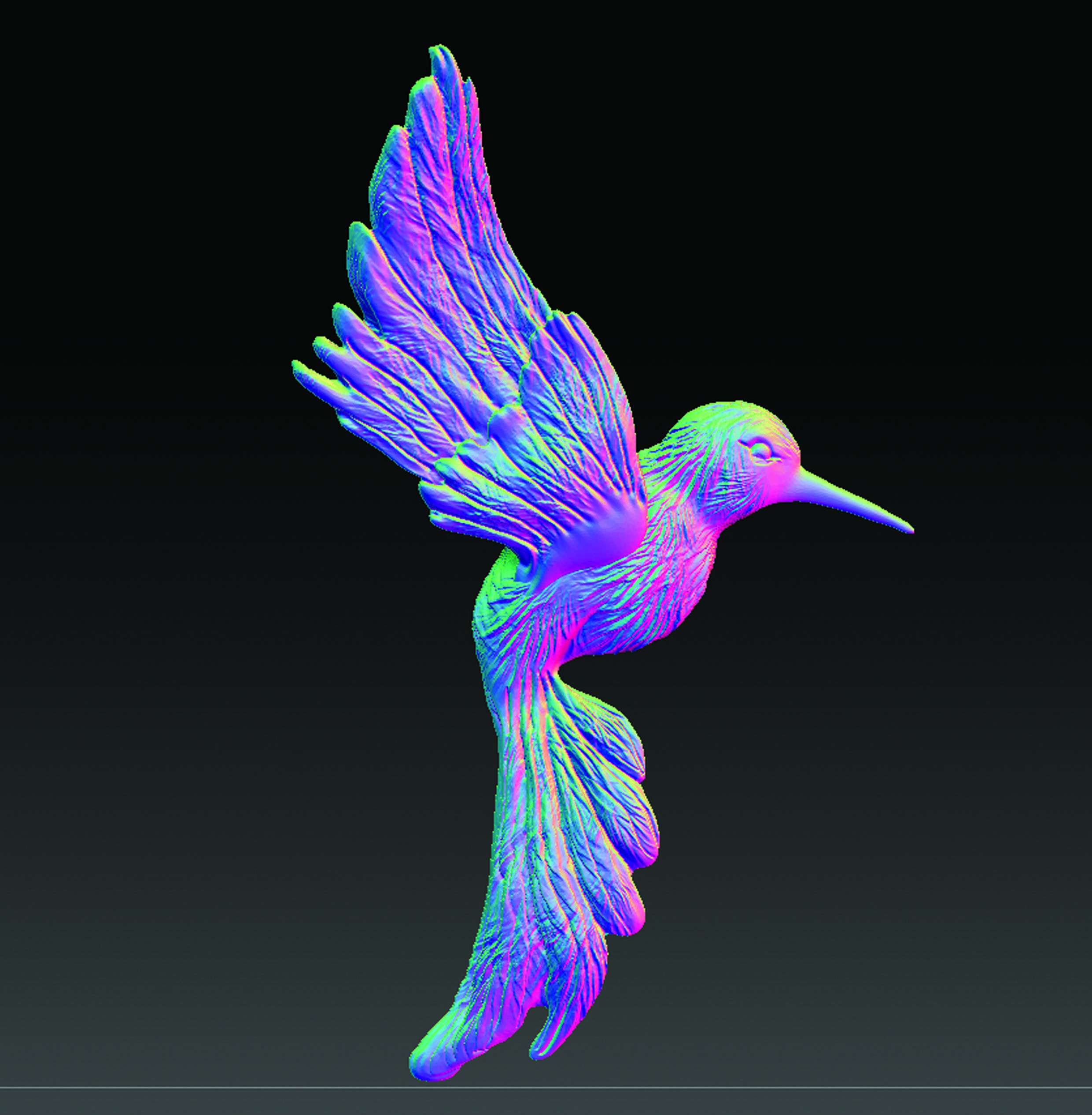 BIRD JEWELRY 3D print model_13