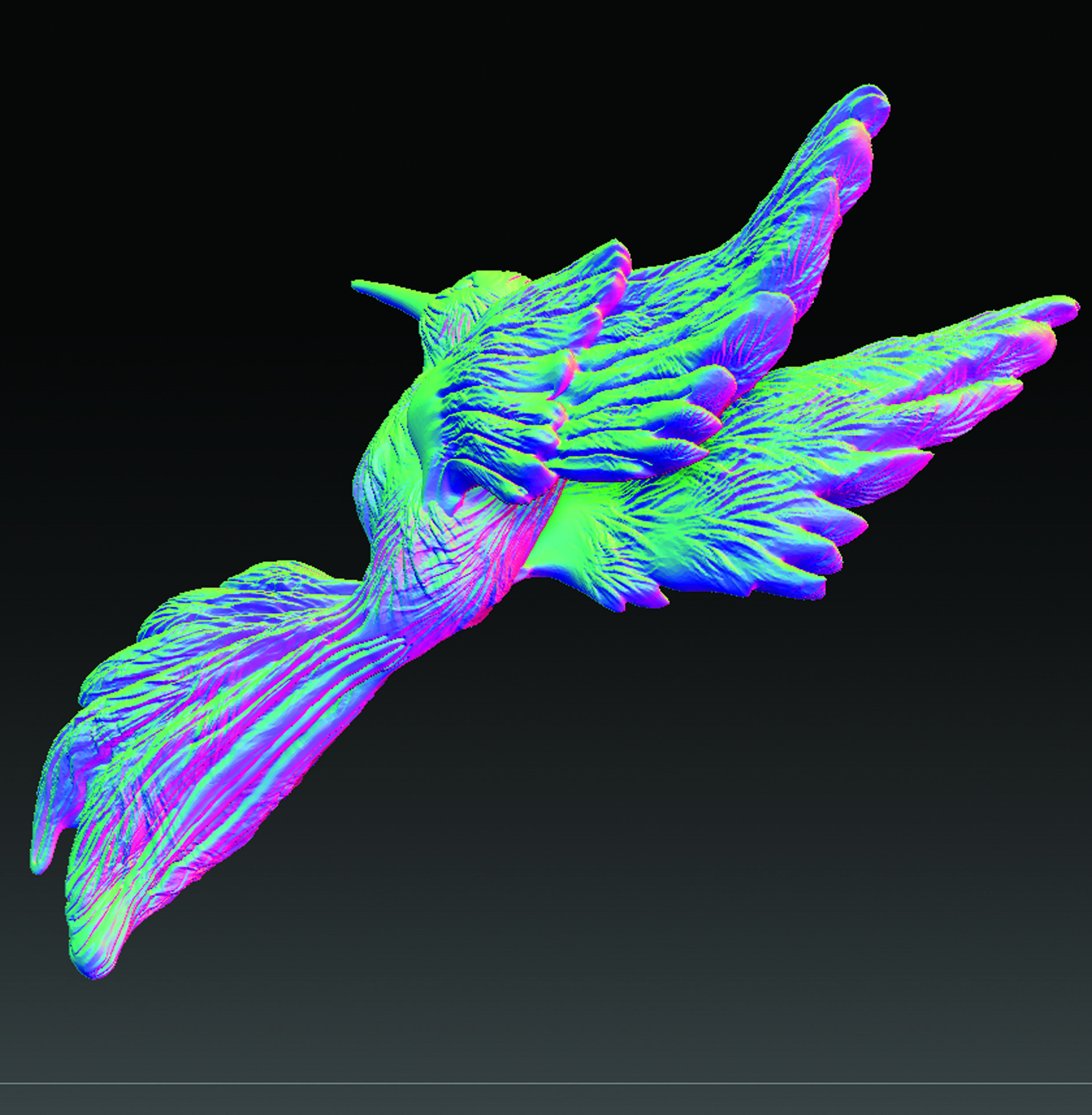 BIRD JEWELRY 3D print model_19