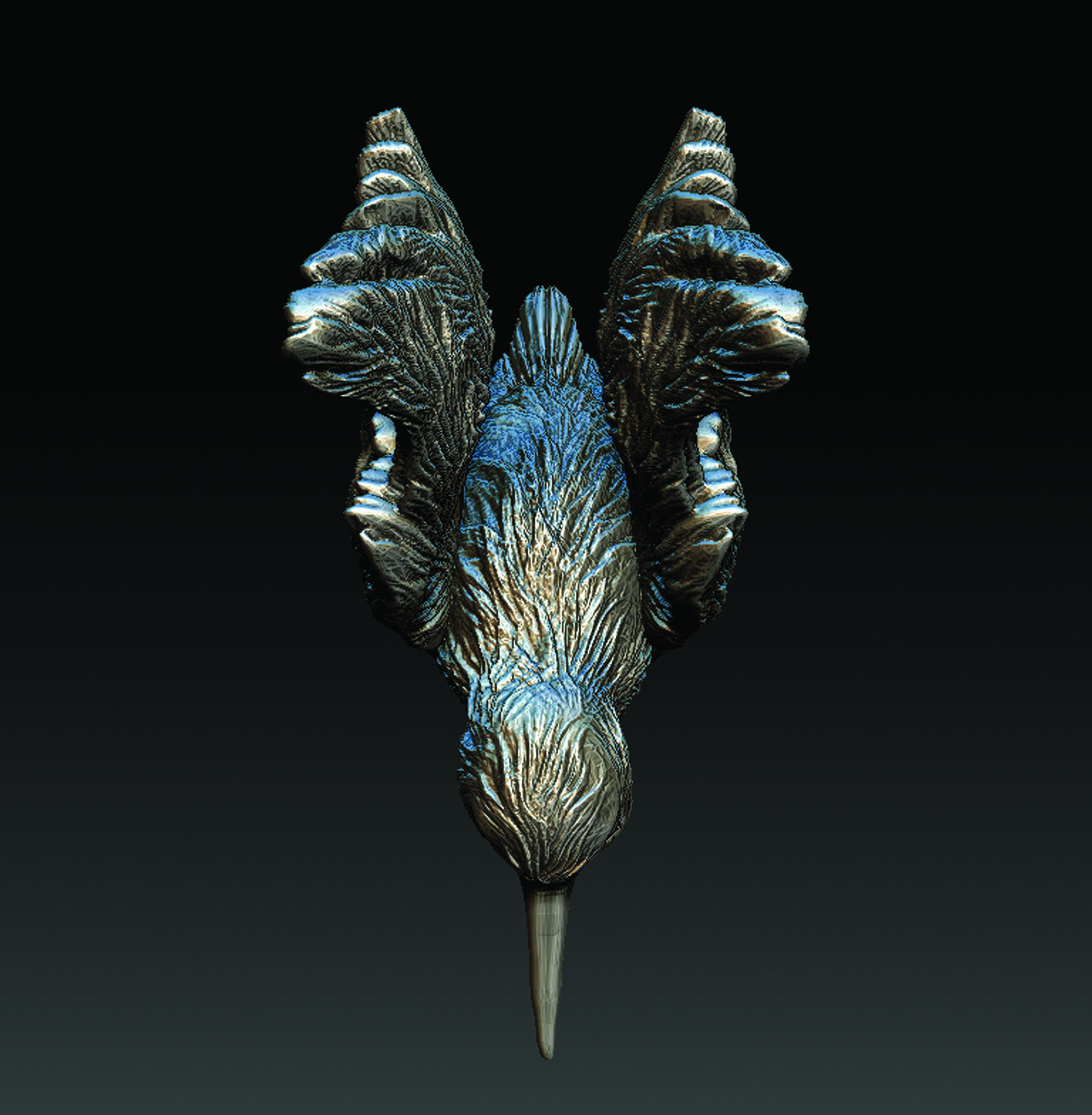 BIRD JEWELRY 3D print model_7