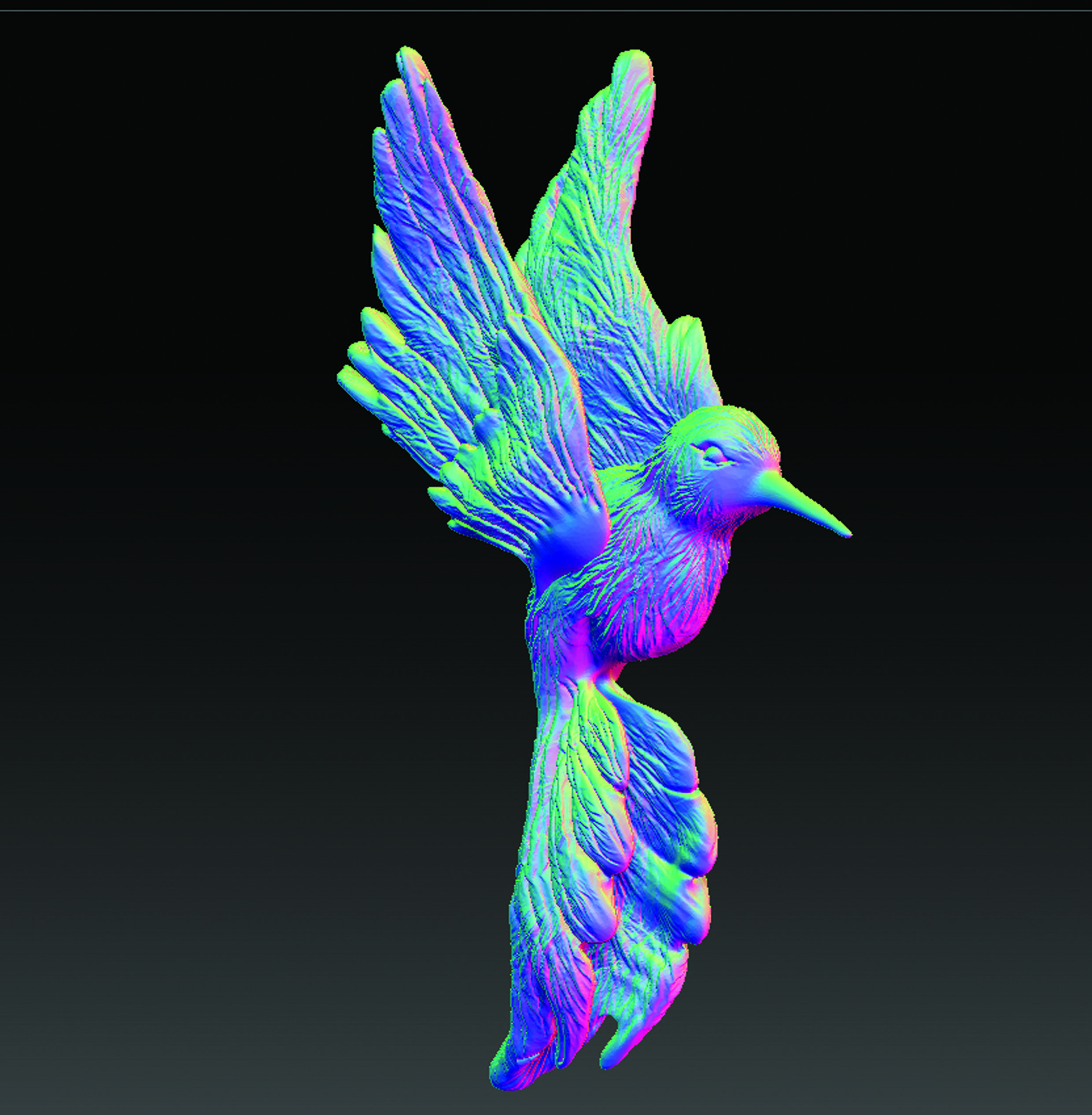 BIRD JEWELRY 3D print model_14