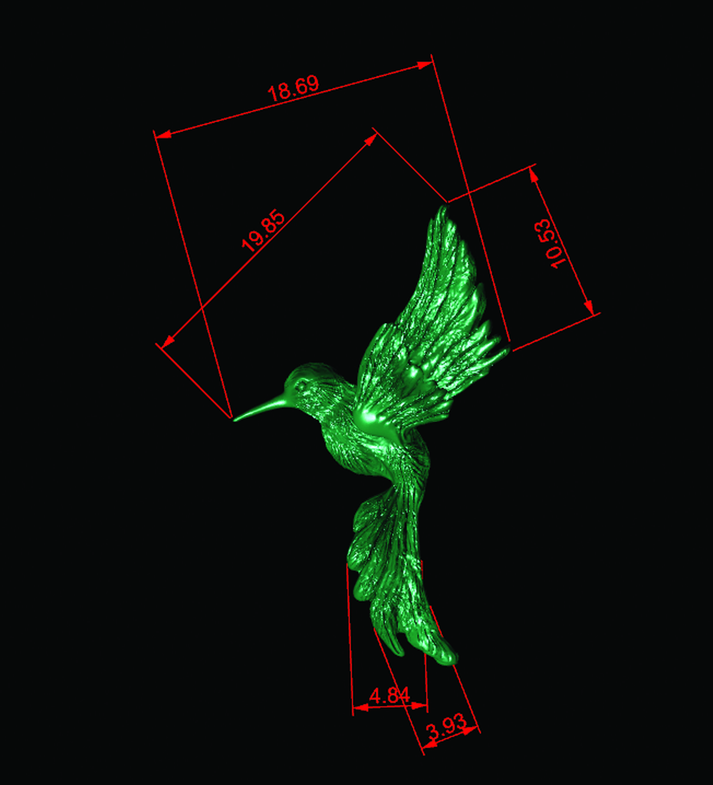 BIRD JEWELRY 3D print model_41