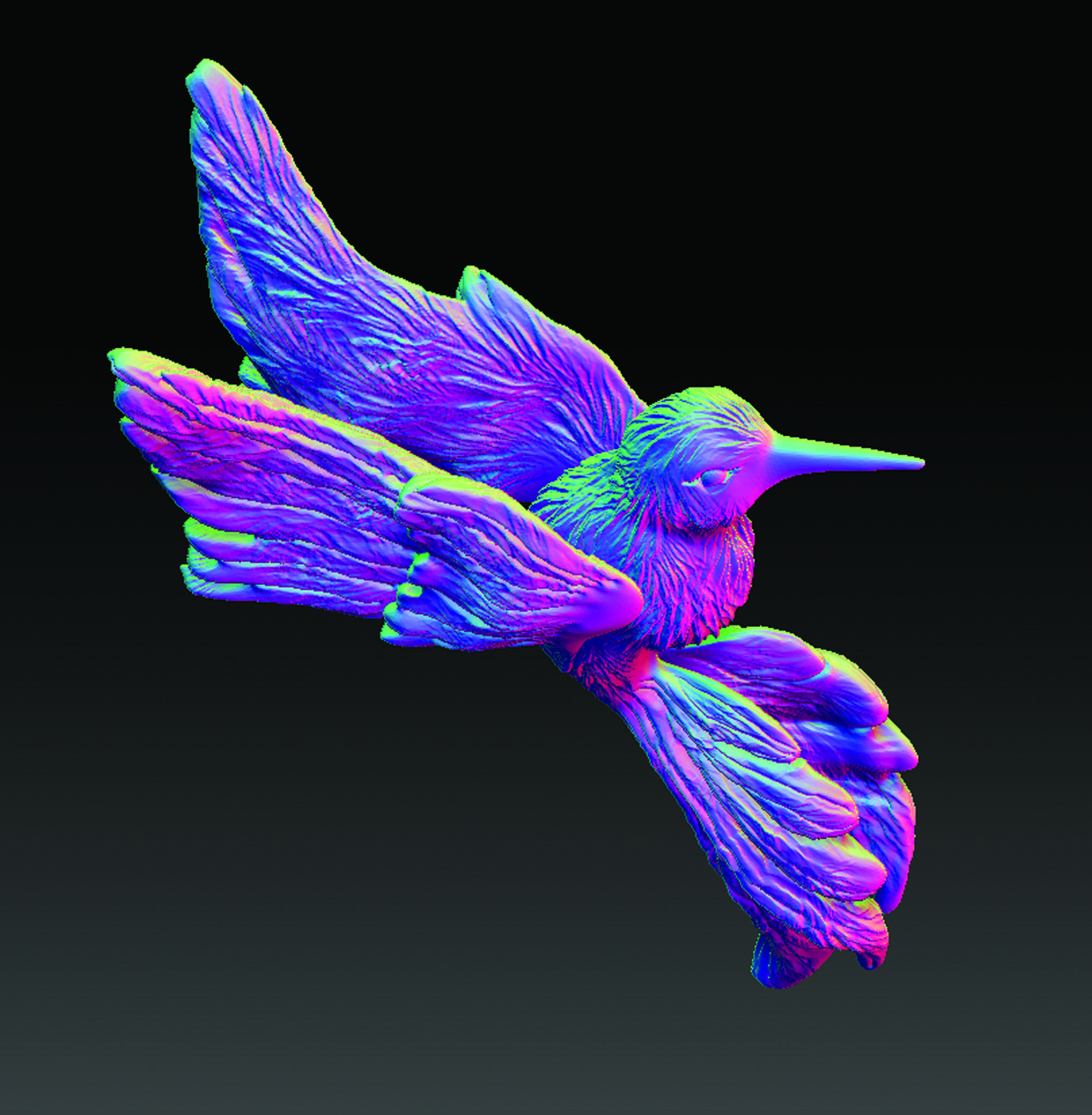 BIRD JEWELRY 3D print model_18