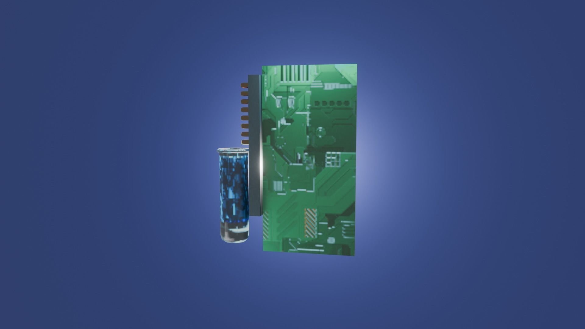 Home appliances robot Low-poly 3D model_7