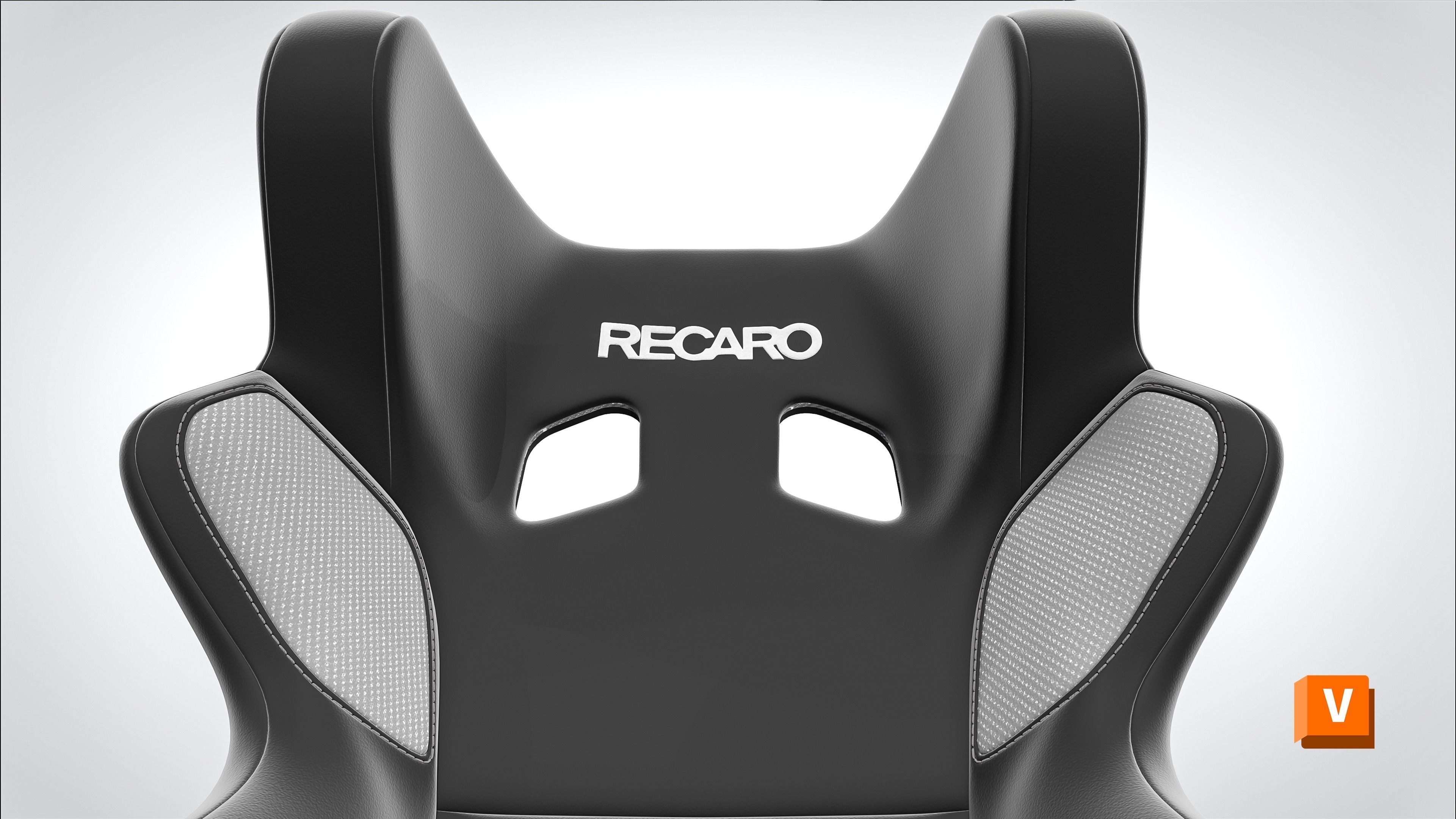 RECARO PRO RACER 3D Model Low-poly 3D model_5