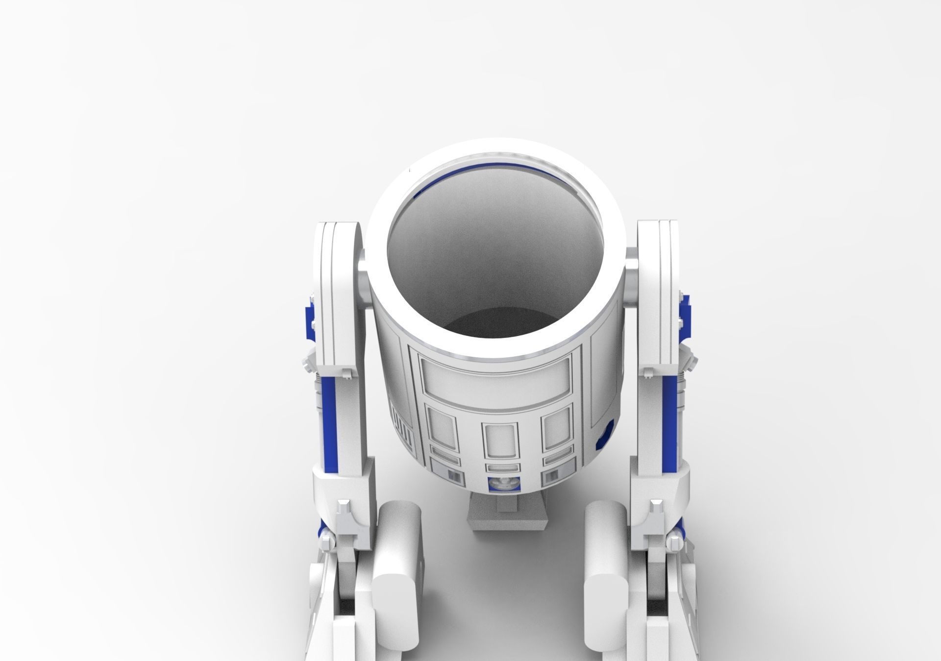 R2D2 Articulate 3D print model_5