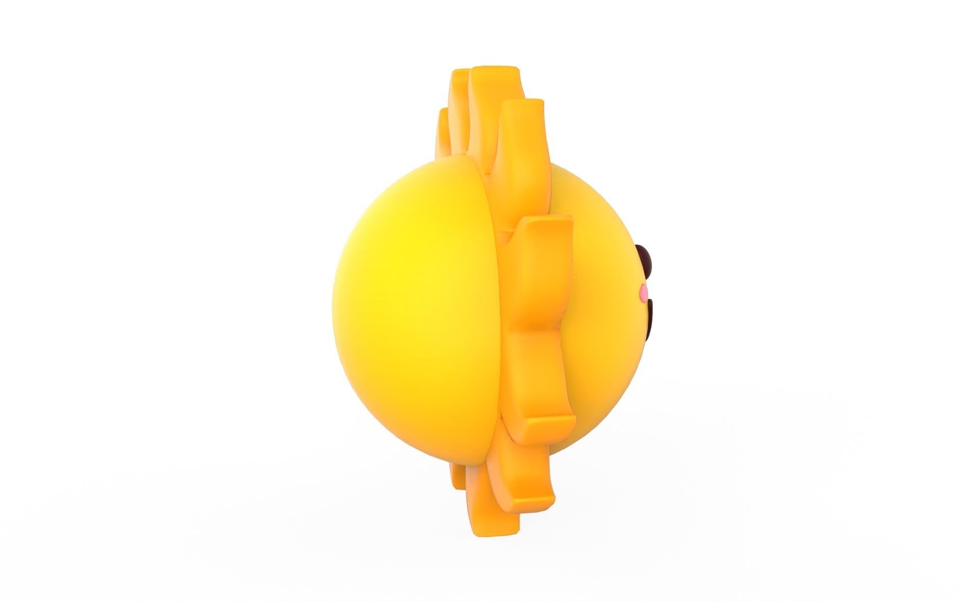 Prop101 Sun Low-poly 3D model_12