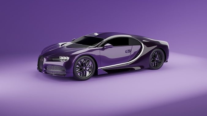 Bugatti Chiron  3D model