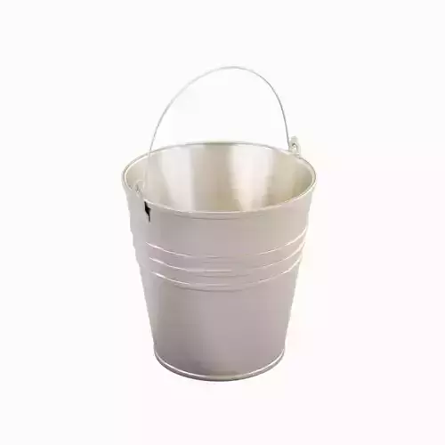 Nickel Pure Steel Bucket