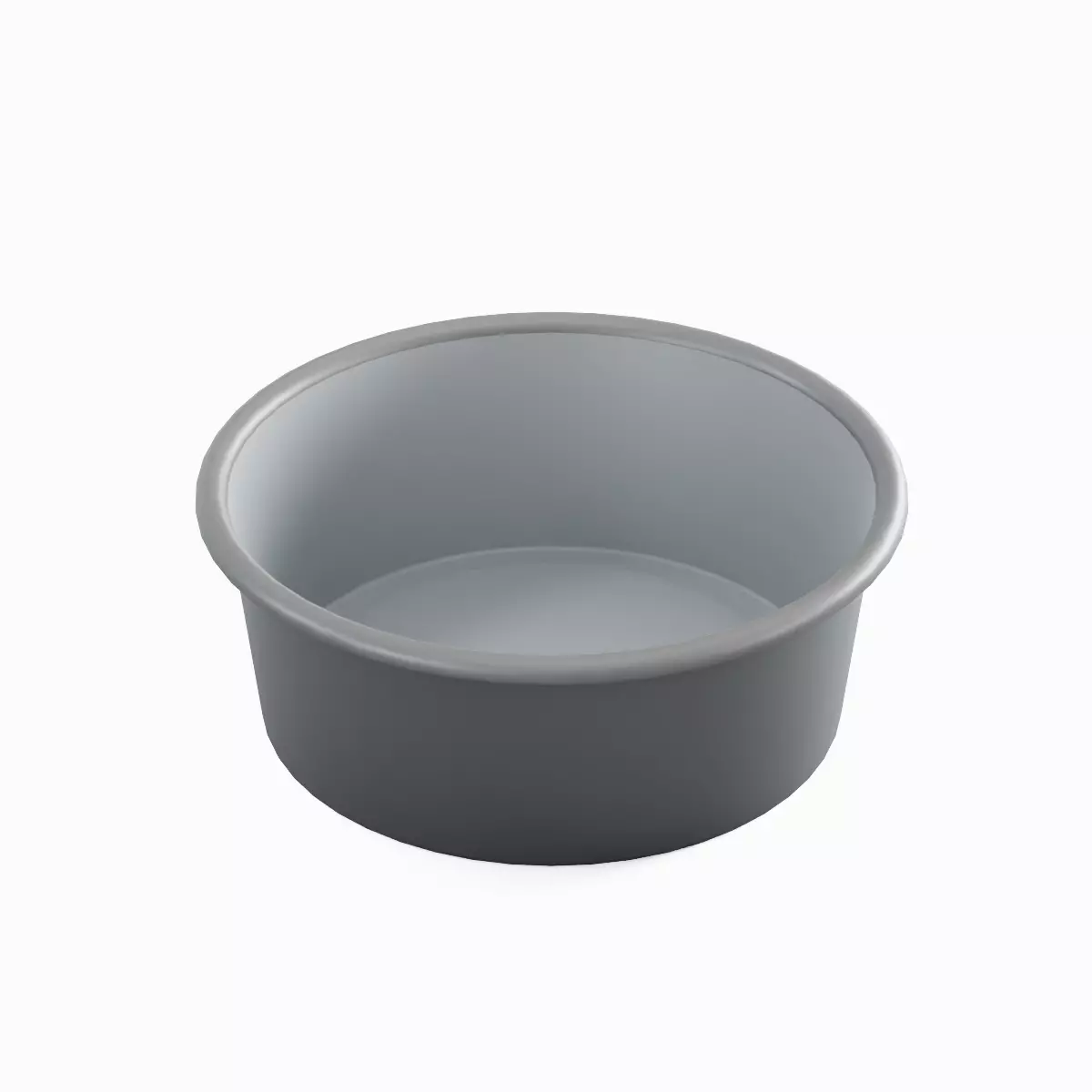 Simple Plastic Wash Basin 07 Low-poly 3D model_0