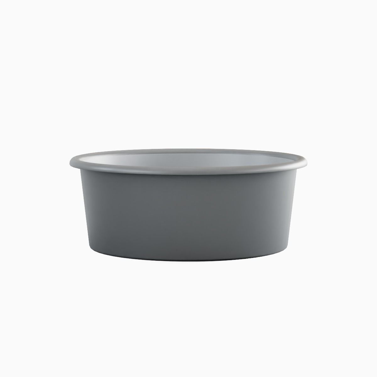 Simple Plastic Wash Basin 07 Low-poly 3D model_2