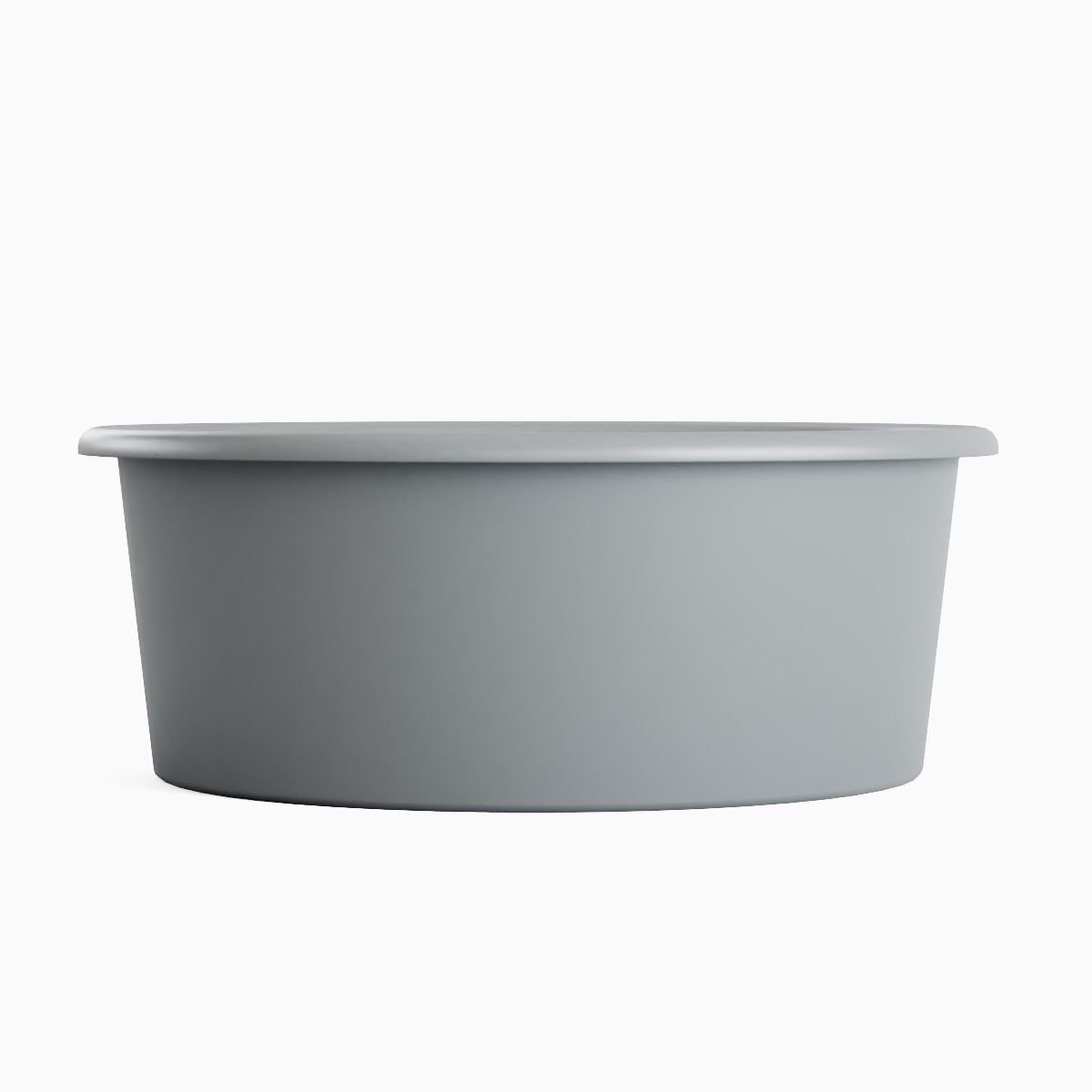 Simple Plastic Wash Basin 07 Low-poly 3D model_3