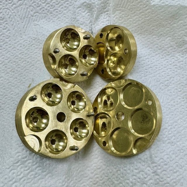 Mold for making cornea button of ocular prosthesis 5pcs version 3D print model_4