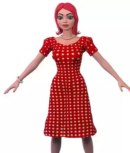 The girl from the 60s