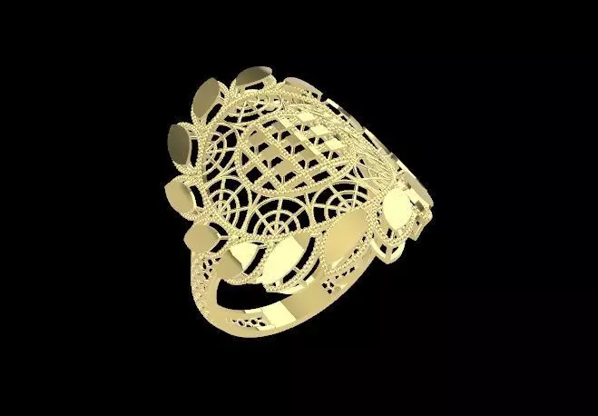 rings 3D print model_0