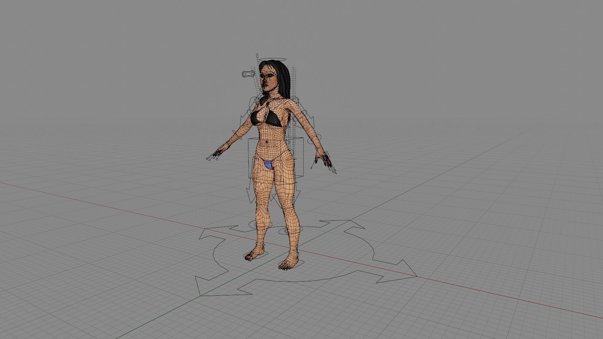 Princess Teegra 3D model_6