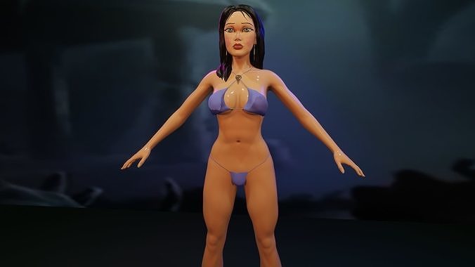 Princess Teegra 3D model