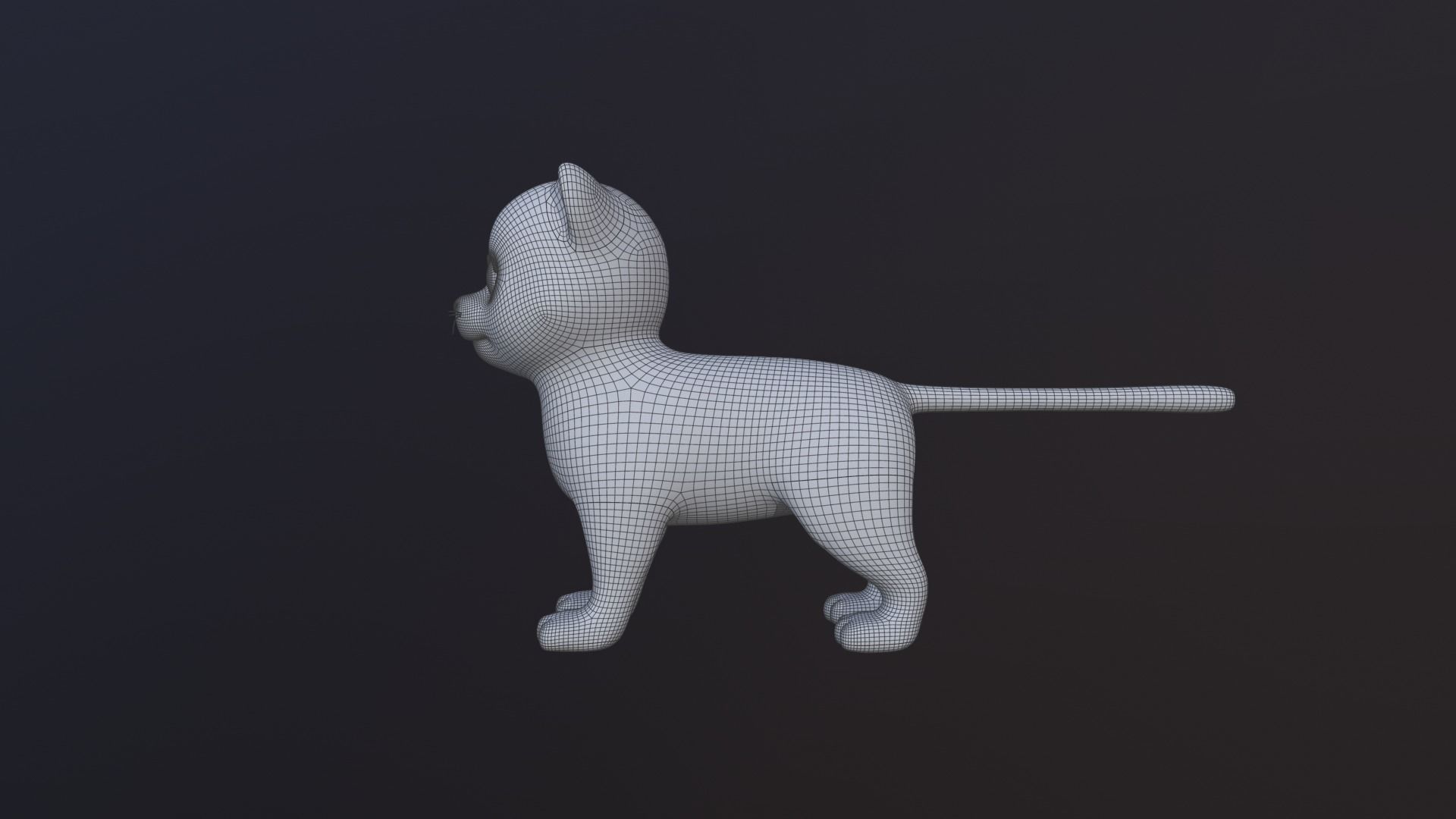 Asset - Cartoons - Animal - Tiger Rigged 3D model 3D model_16