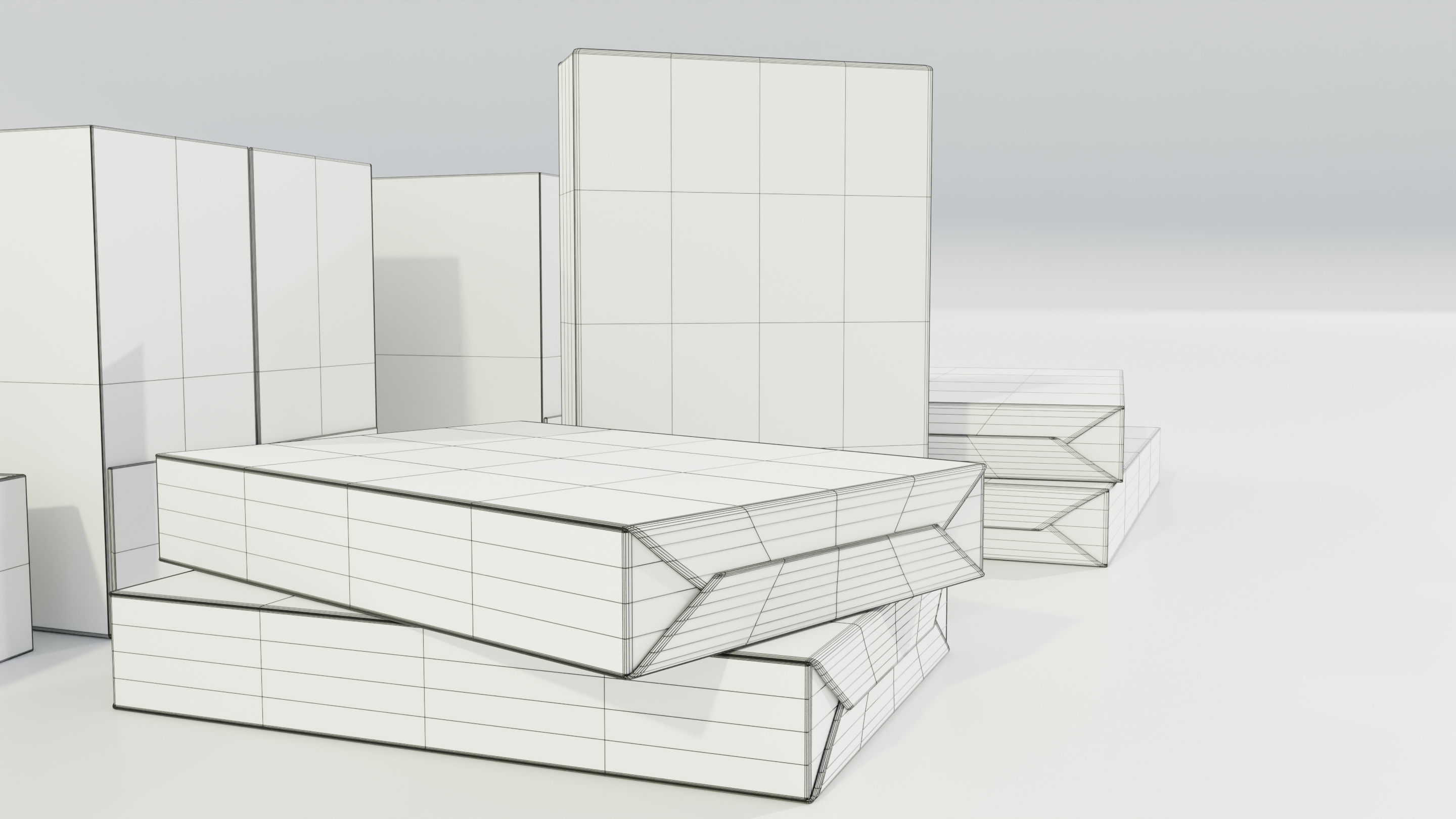 Paper Boxes 3D model_18