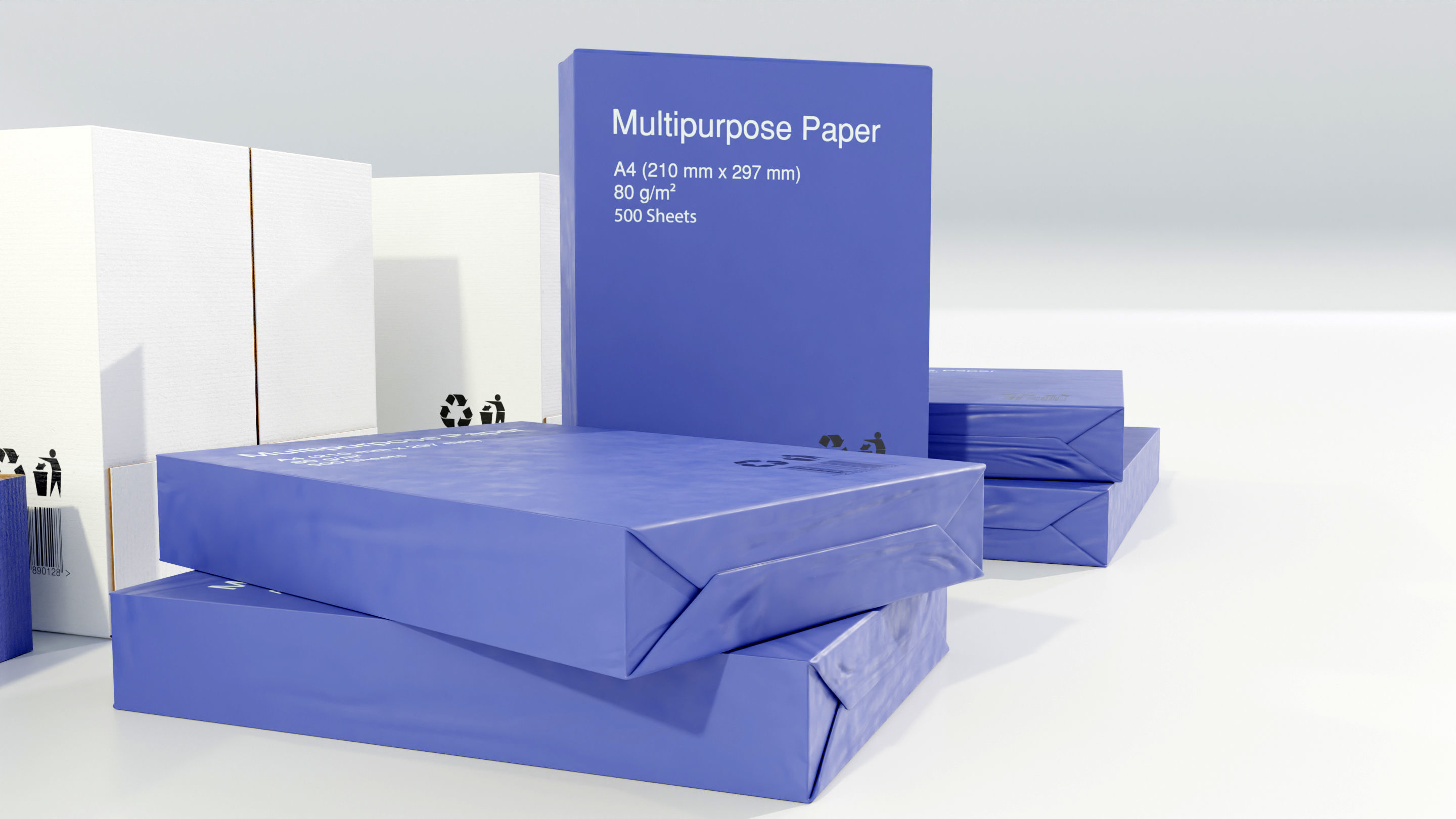Paper Boxes 3D model_8