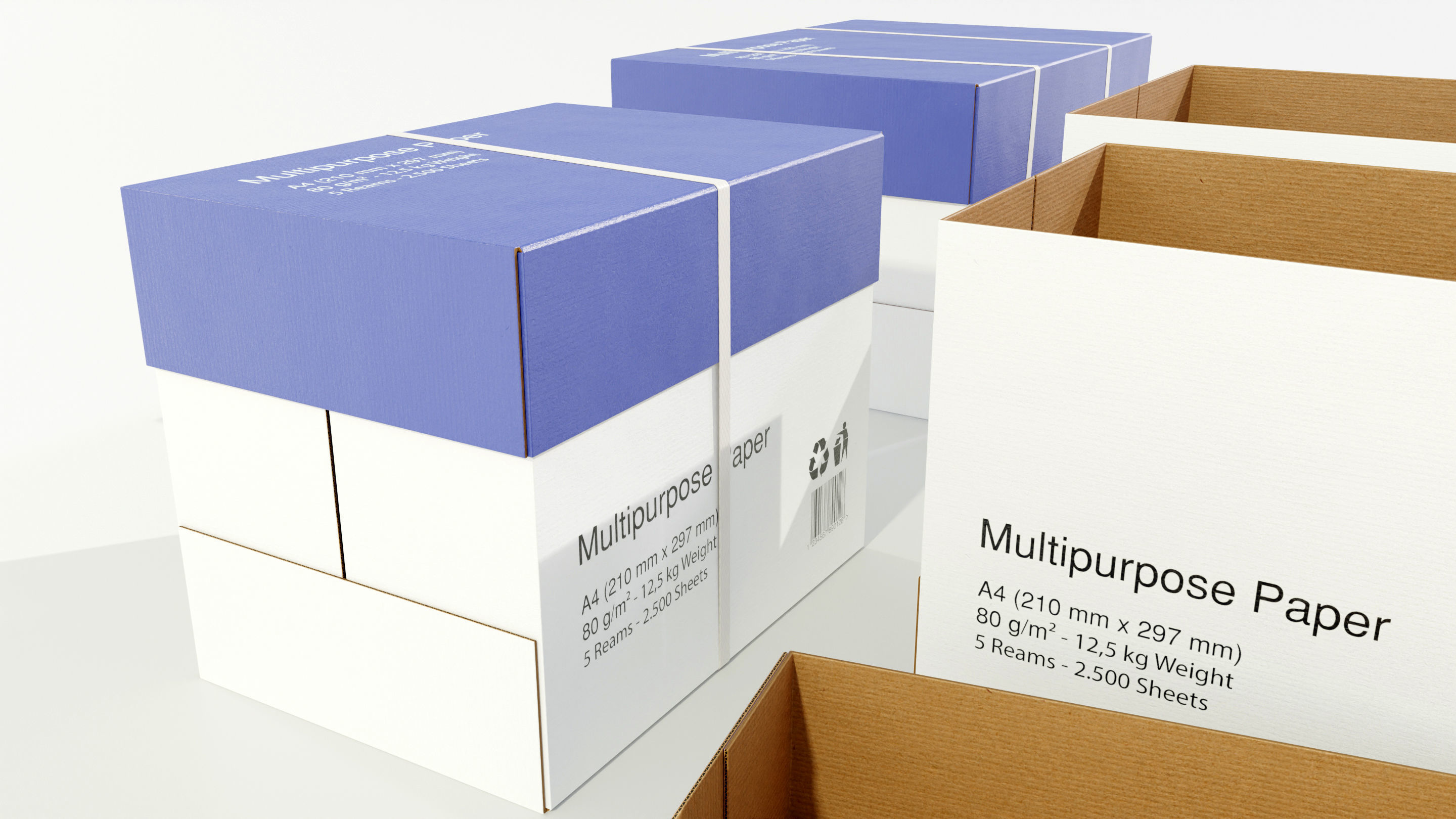 Paper Boxes 3D model_9