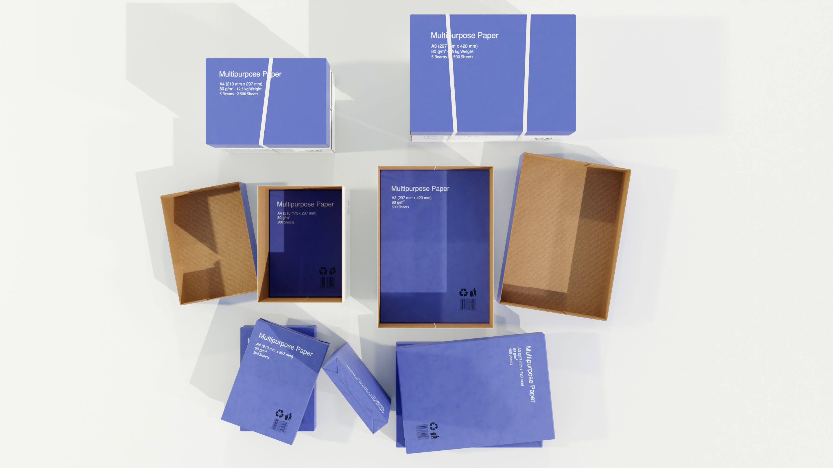 Paper Boxes 3D model_10