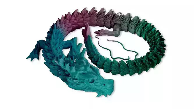 Chinese Dragon - 3D Printable Model