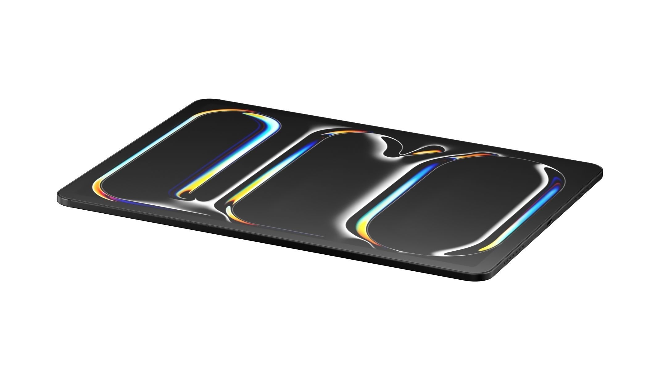 Apple iPad Pro 13 2024 Space Black 3D model_4