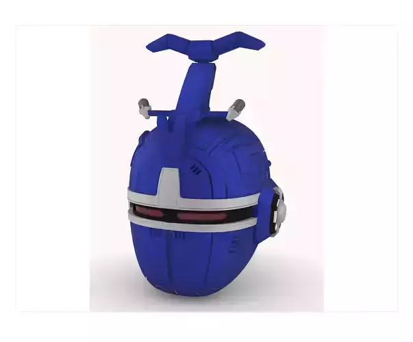 BIG BAD BEETLEBORG INSPIRED BLUE HELMET COSPLAY PROP