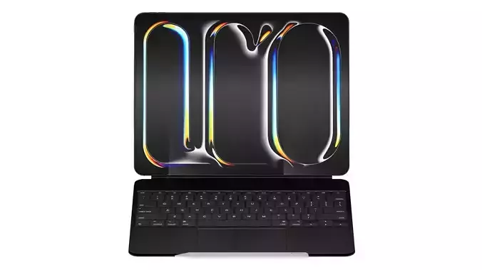 Apple iPad Pro 13 Type Cover With Apple Pencil Pro Black