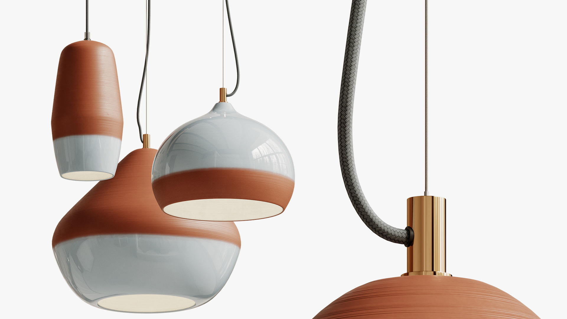 Pendant Terracotta 3D model_2