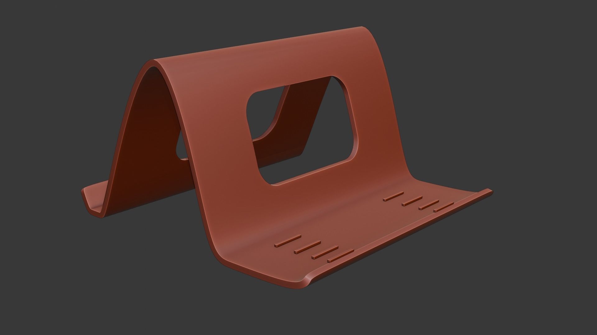 3D Printable Mobile Stand for Watching Movies 3D print model_4