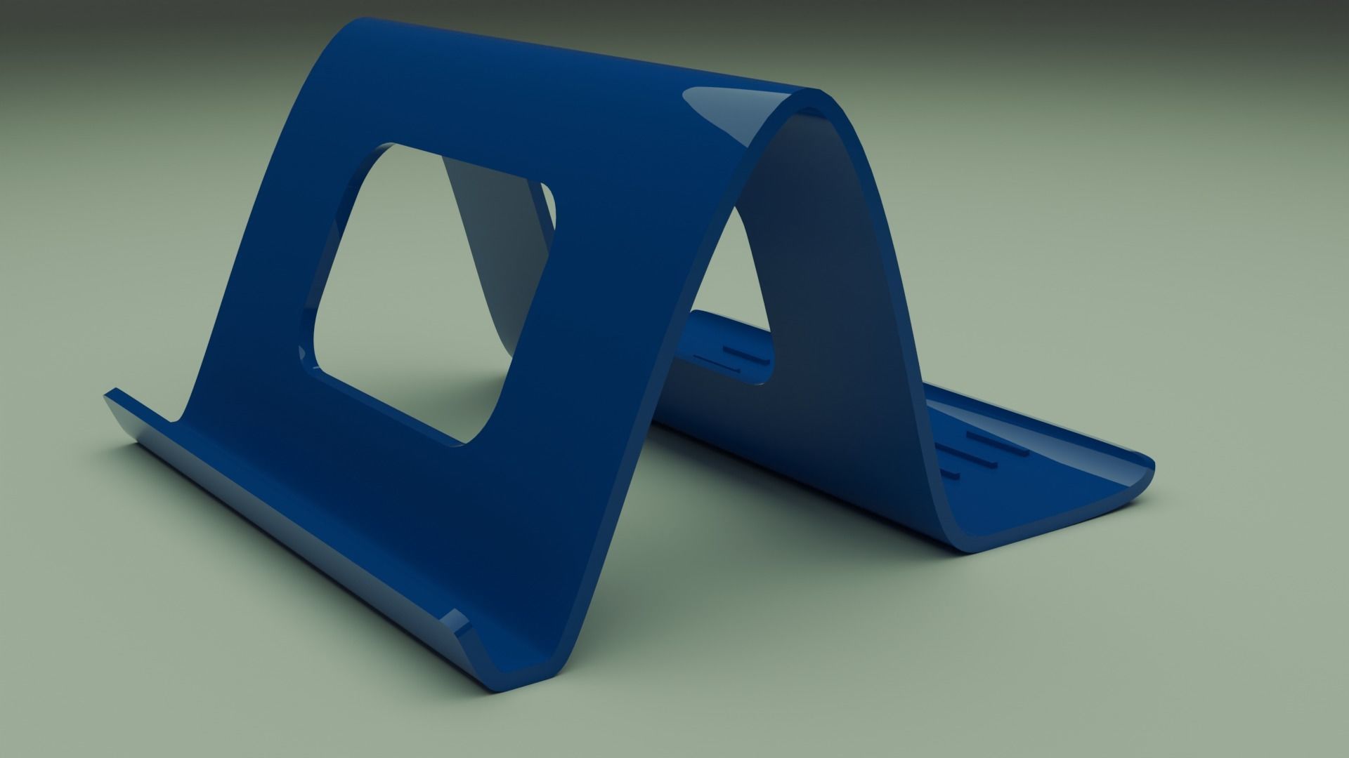 3D Printable Mobile Stand for Watching Movies 3D print model_9