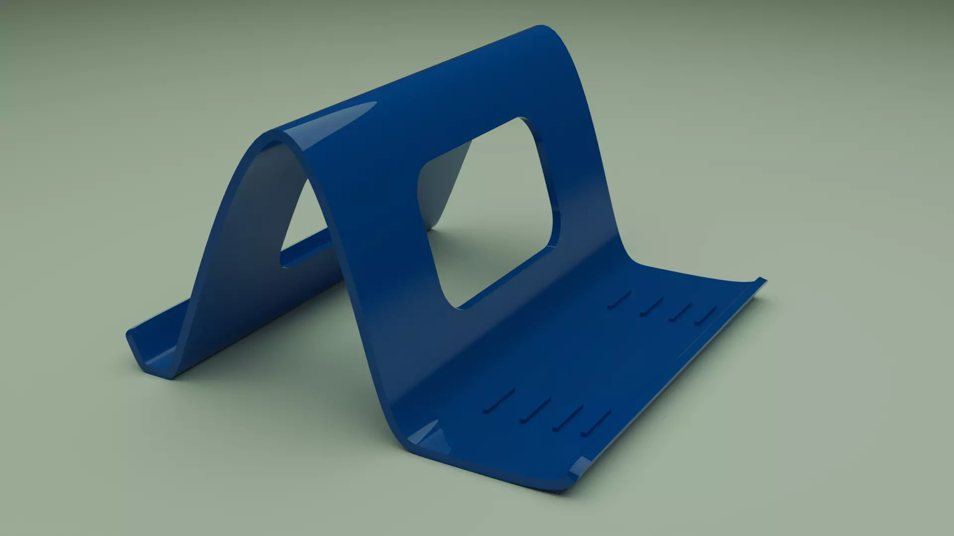 3D Printable Mobile Stand for Watching Movies 3D print model_0