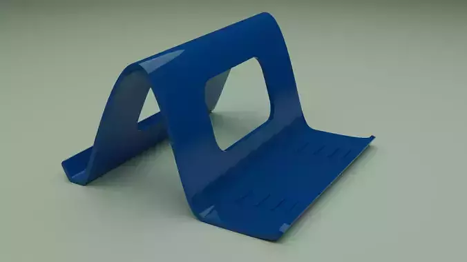 3D Printable Mobile Stand for Watching Movies 