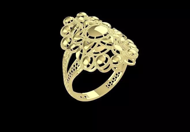rings 3D print model_0