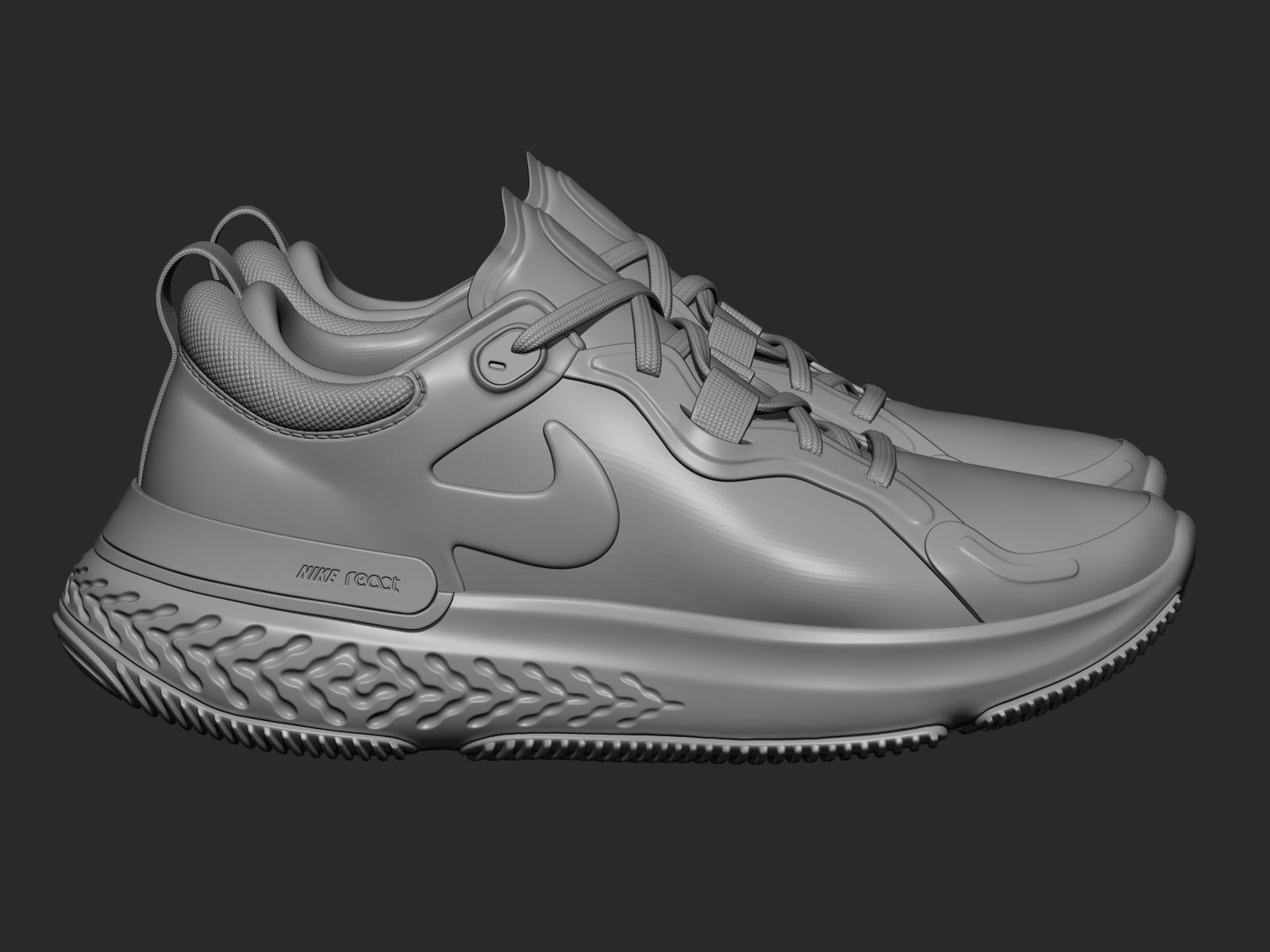 Sneakers Female 3D model_4