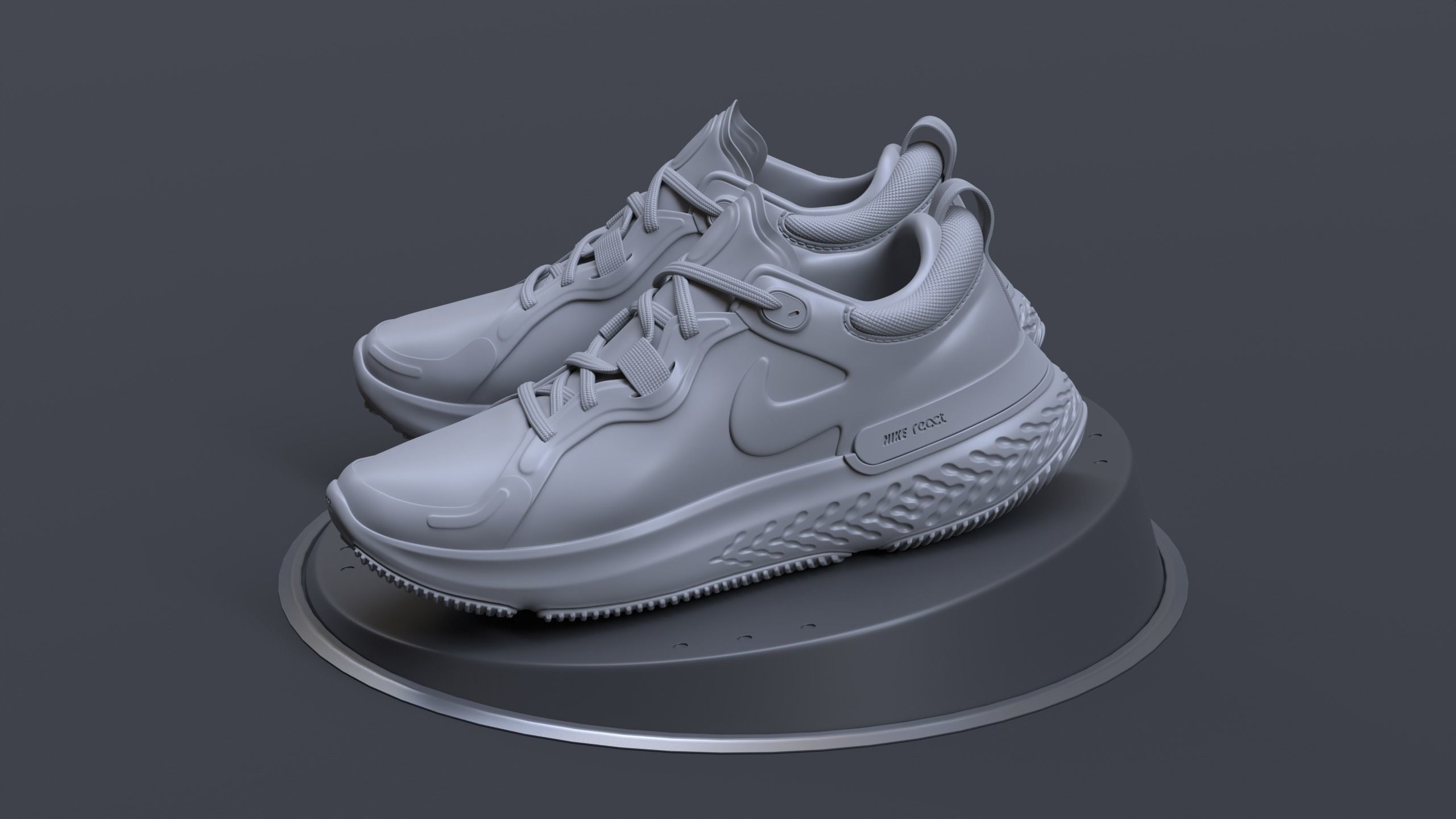 Sneakers Female 3D model_10