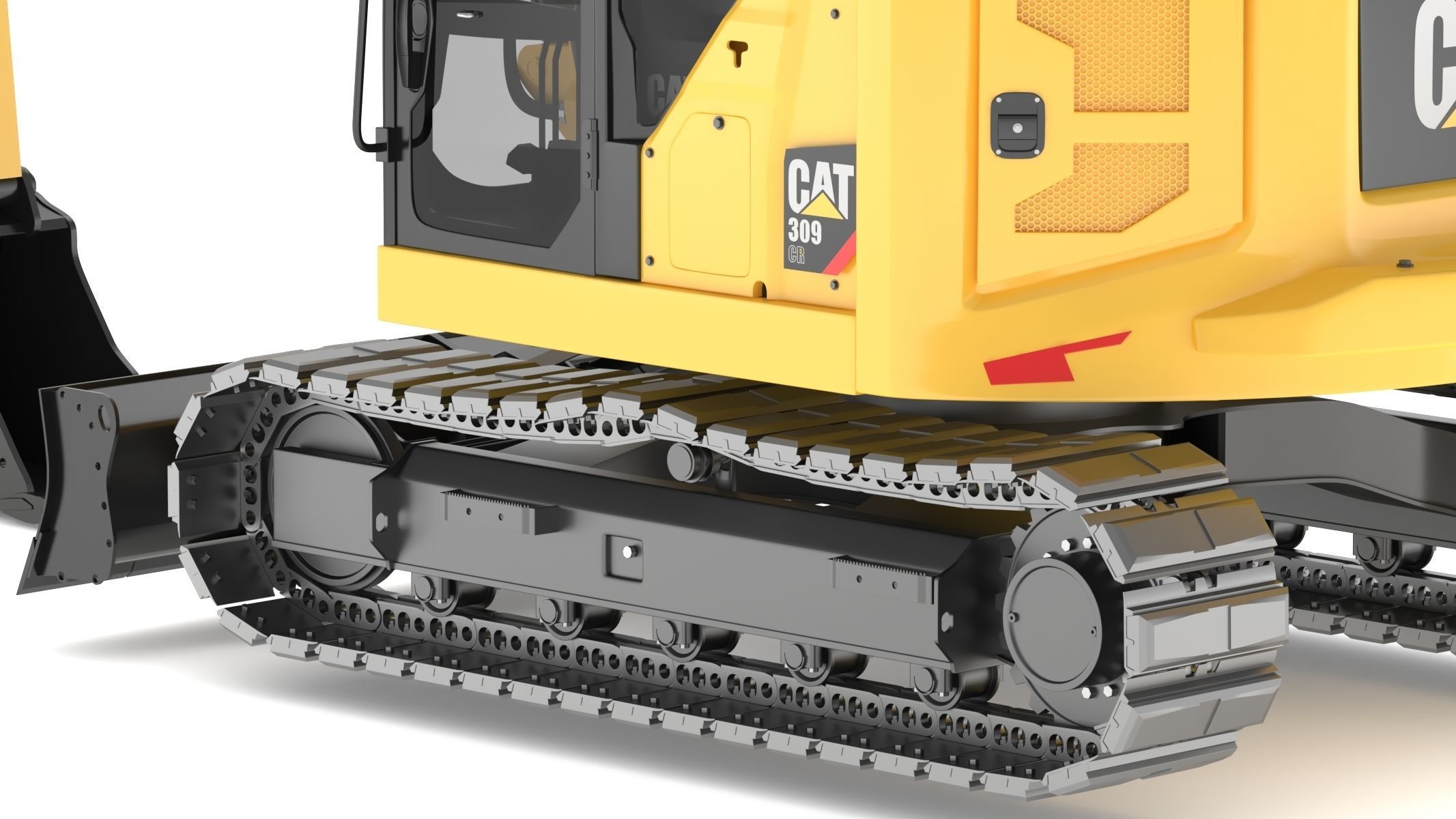 Mini Excavators 309 CR VAB 3D model_17