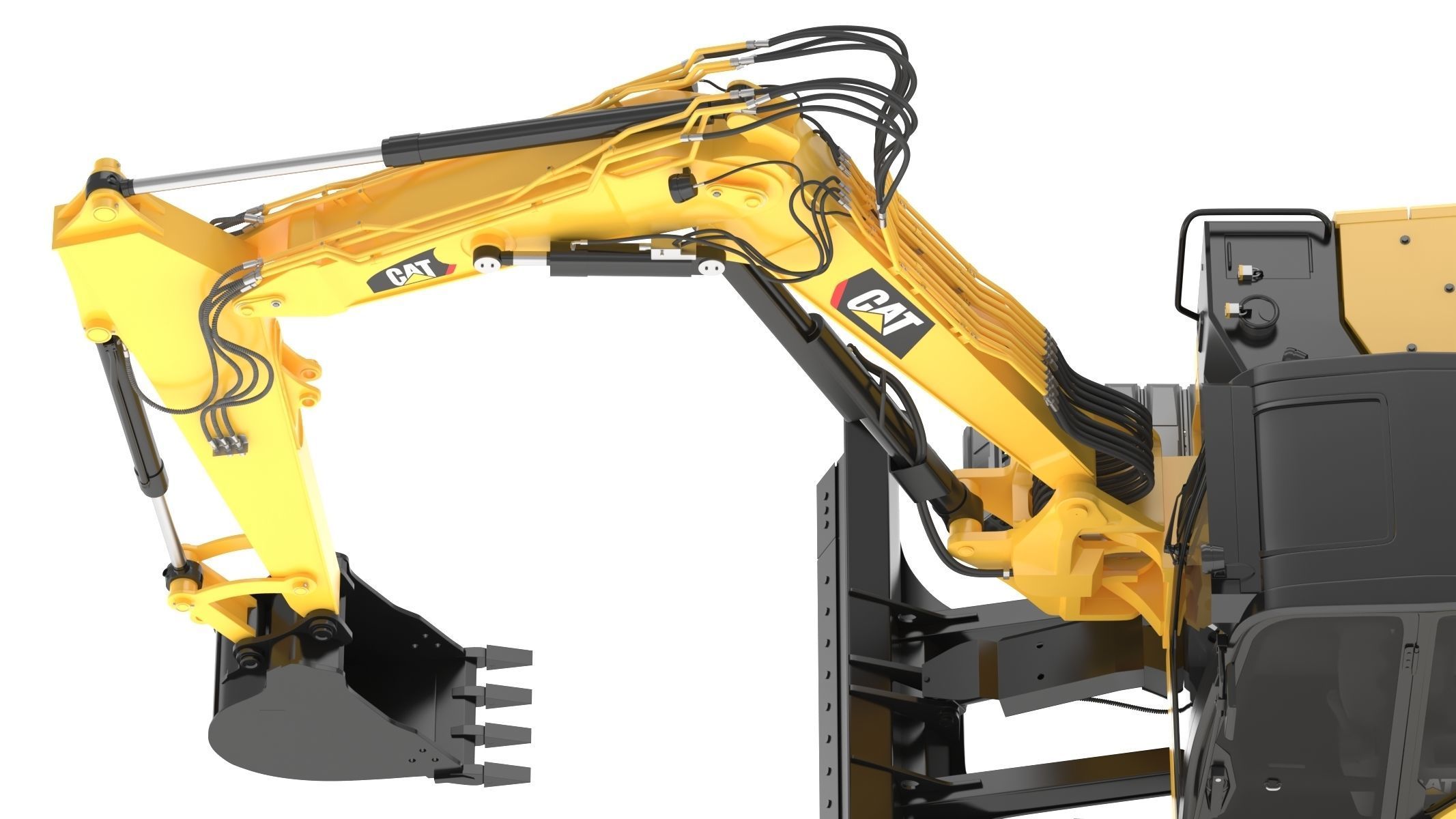 Mini Excavators 309 CR VAB 3D model_18