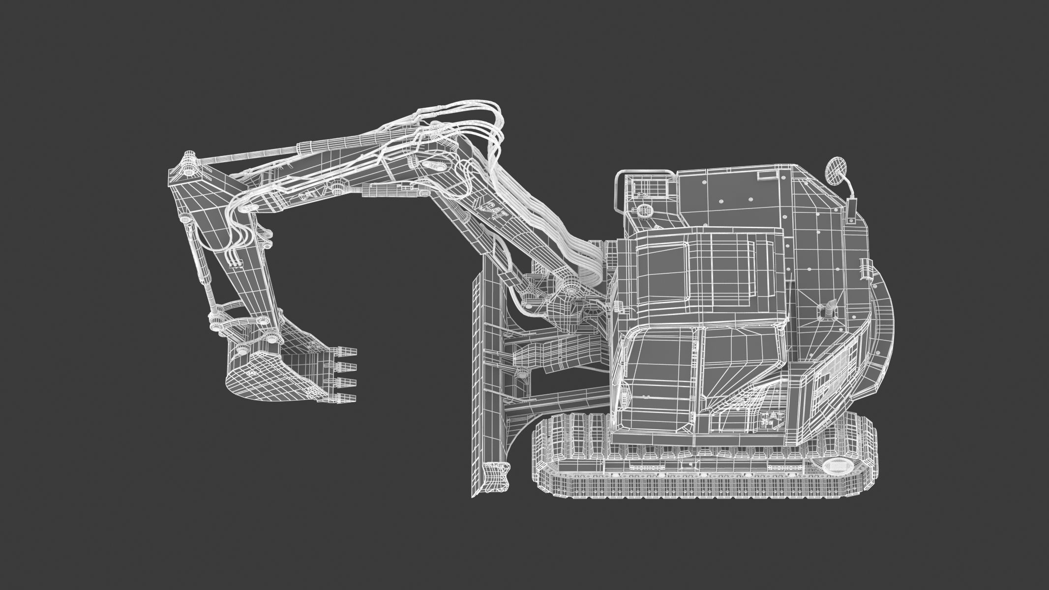 Mini Excavators 309 CR VAB 3D model_30