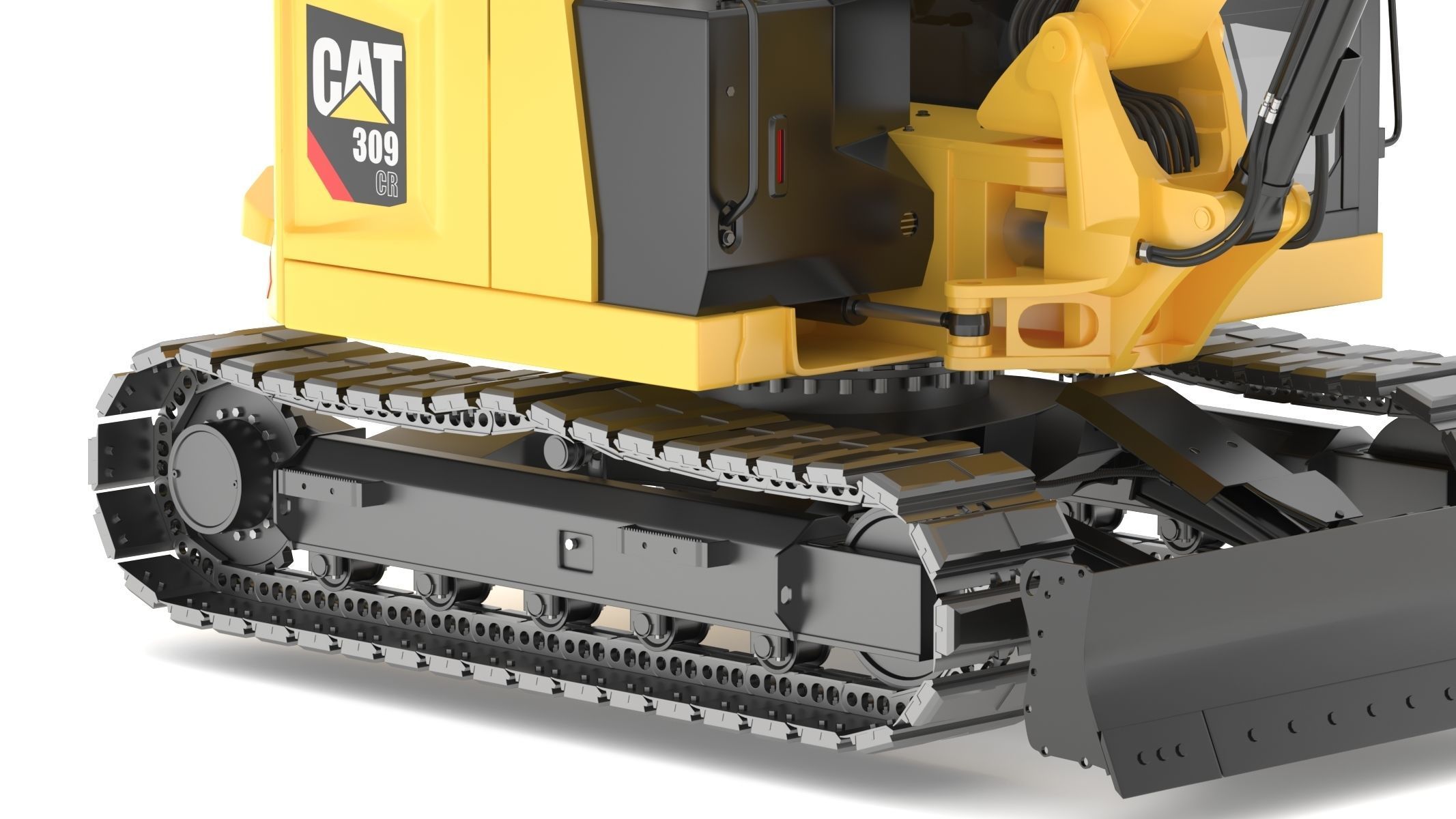 Mini Excavators 309 CR VAB 3D model_13