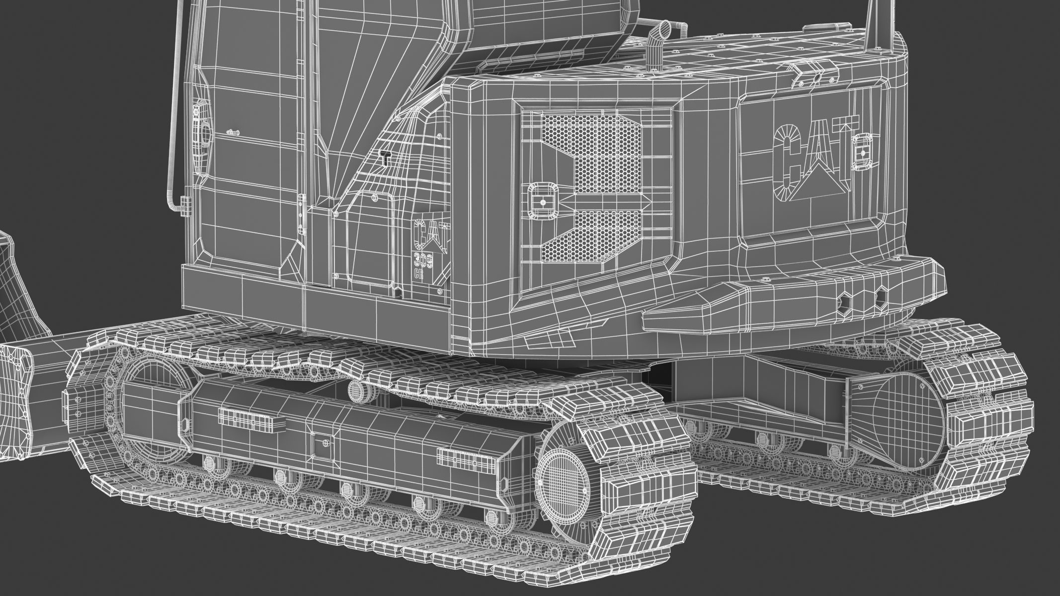 Mini Excavators 309 CR VAB 3D model_39