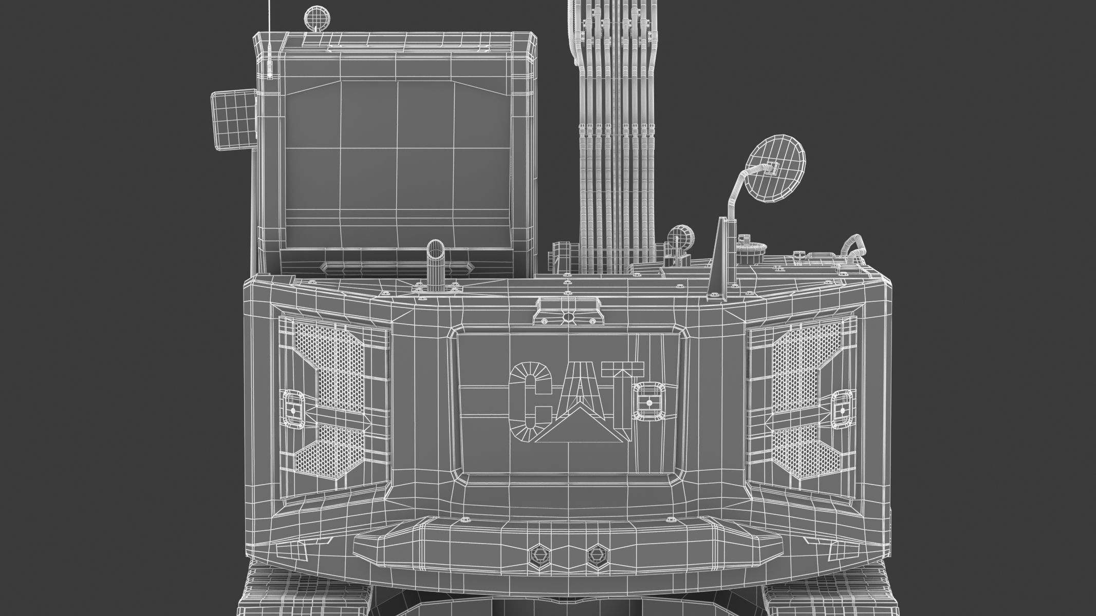 Mini Excavators 309 CR VAB 3D model_38