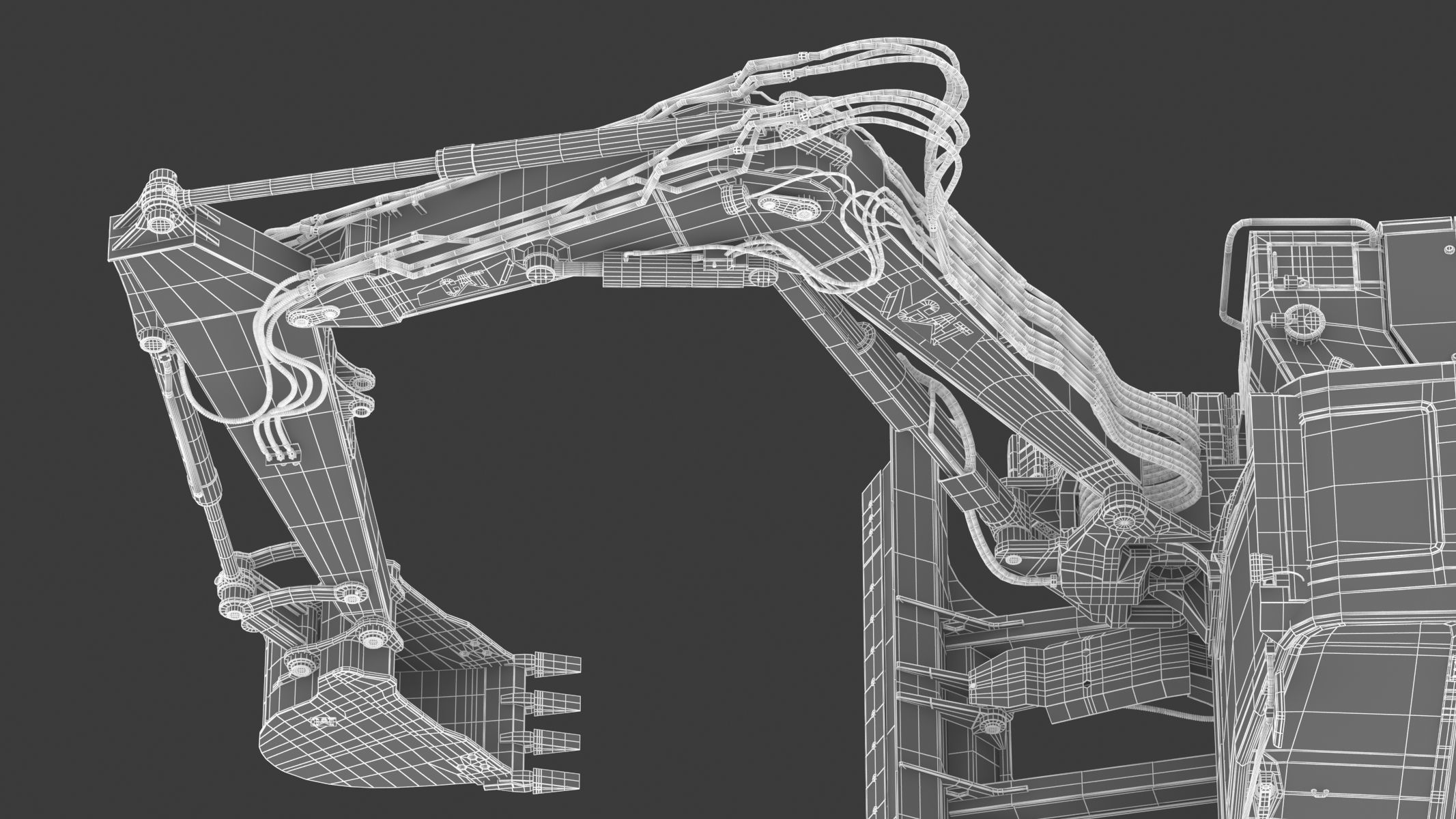 Mini Excavators 309 CR VAB 3D model_40