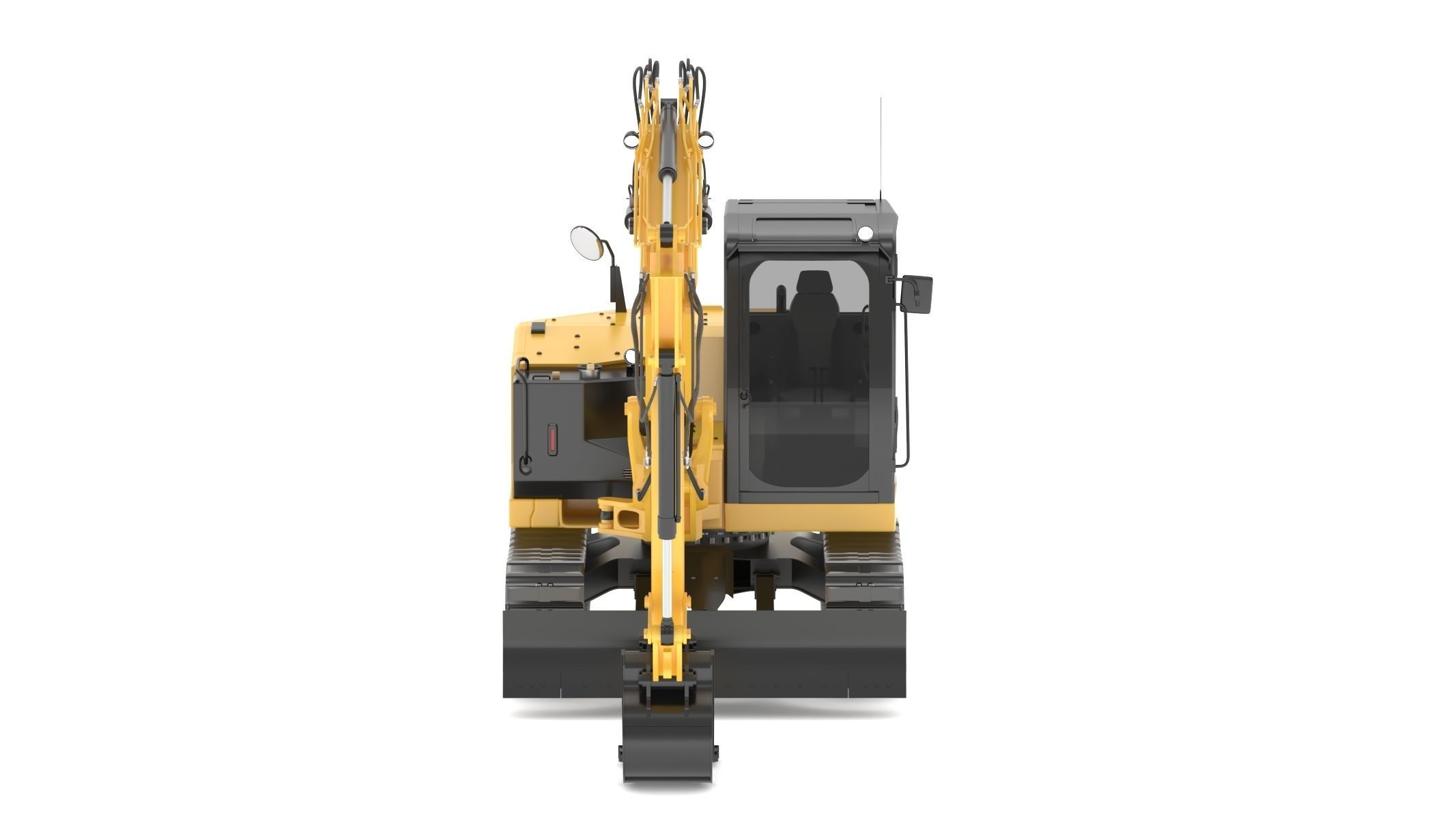 Mini Excavators 309 CR VAB 3D model_2