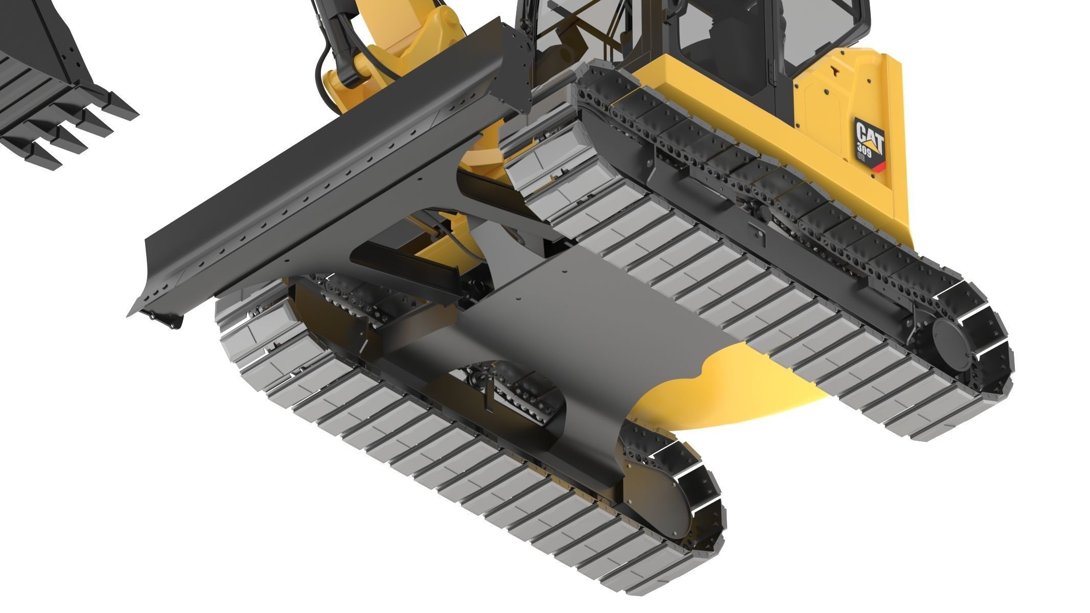 Mini Excavators 309 CR VAB 3D model_19