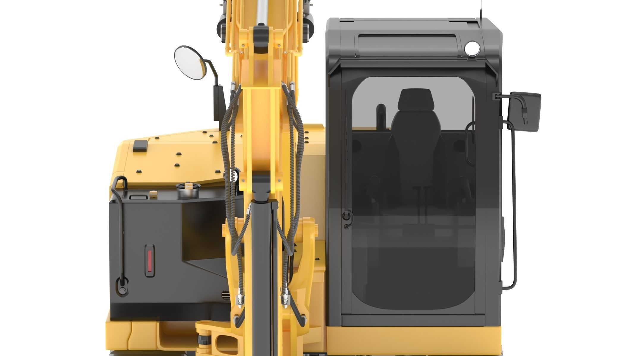 Mini Excavators 309 CR VAB 3D model_12